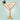 Cocktail glass shaped foil balloon - decoration for adult parties, summer parties or bachelor parties