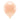 Balloon set 30 cm, pastel - peach, 10 pieces - Juhlaboksi Oy
