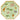 Green Safari paper plates with orange rims on a children's safari-themed party table.