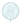 Transparent blue balloon 40 cm - light and fresh shade - Juhlaboksi Oy