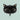 Foil balloon black cat - 48x36 cm - Juhlaboksi Oy