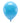 Pastel turquoise balloon - for birthdays, party tables, christenings or light themed parties